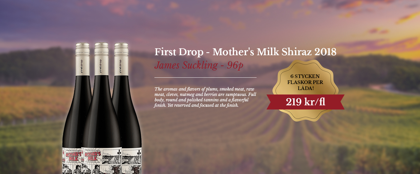First Drop - Mother's Milk Shiraz 2018