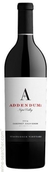 Addendum - Stagecoach Vineyard  Cabernet Sauvignon 2016