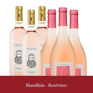 Rosé – Blandlåda 3+3 viner 