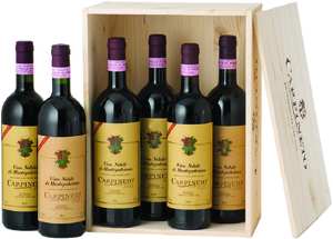 Carpineto 'Vertical Vino Nobile Riserva' - 6x750ml - Wooden box