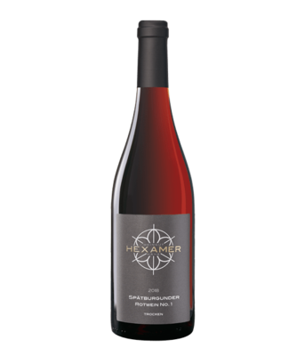 Hexamer - Sp�tburgunder Rotwein No1 Trocken 2018